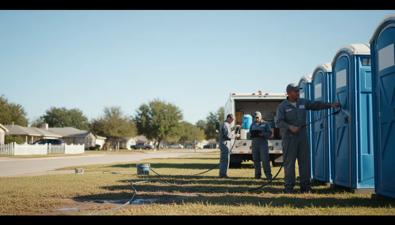 Long-Term Portable Toilet Rental in Brighton, MO near me
